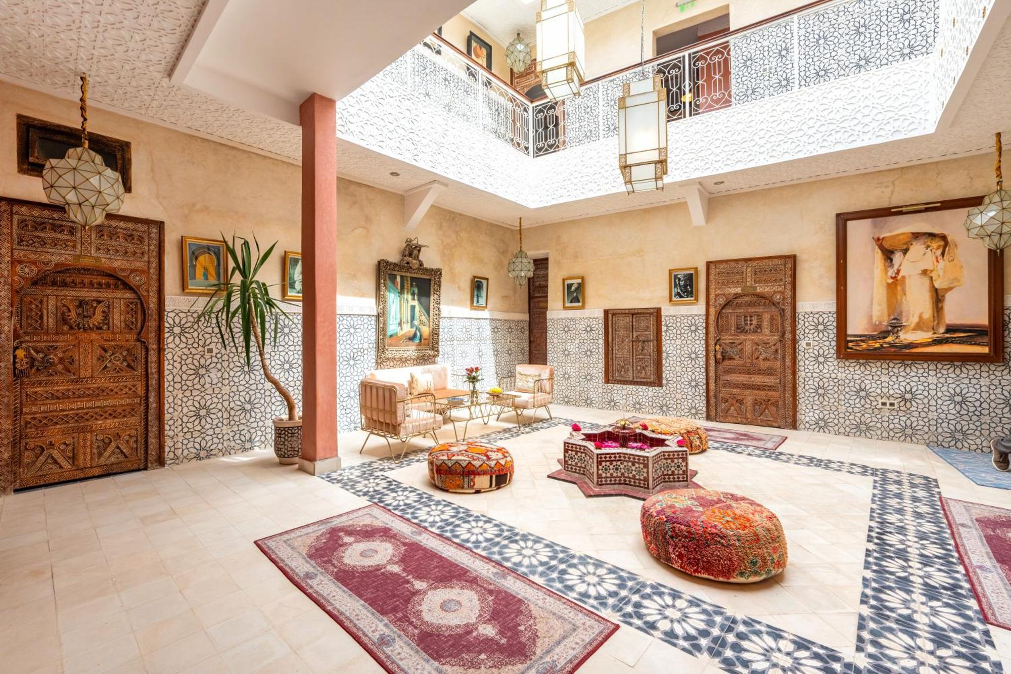 Riad La Fayette Bed & Breakfast Марракеш Экстерьер фото